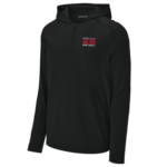 Classic 1/2 Zip LONG Sleeve HOODED JACKET
