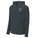 Classic 1/2 Zip LONG Sleeve HOODED JACKET