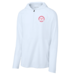 Classic 1/2 Zip LONG Sleeve HOODED JACKET