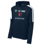 Striped Sleeve Performance Hoody