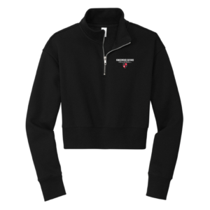 Women's Cropped Fleece 1/2 Zip