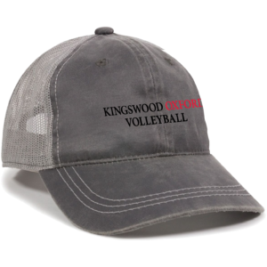 Charcoal/Grey Weathered Trucker Cap