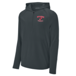 Classic 1/2 Zip Long Sleeve Hooded Jacket