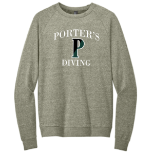 Ultra Soft Tri-Blend Fleece Crewneck Sweatshirt