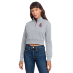 Women’s Cropped Fleece 1/2 Zip