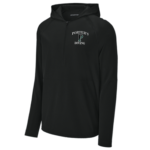 Classic 1/2 Zip Long Sleeve Hooded Jacket