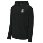 Classic 1/2 Zip Long Sleeve Hooded Jacket