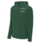 Classic 1/2 Zip Long Sleeve Hooded Jacket